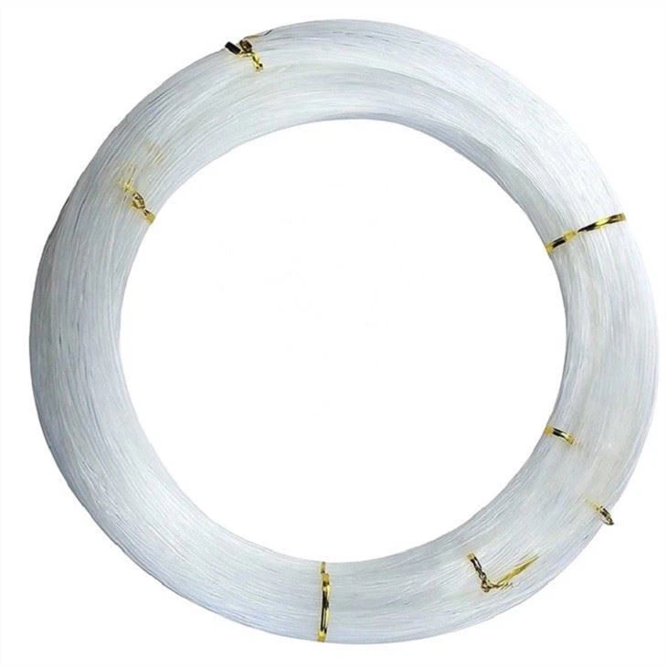 Visoko trdna mehka najlonska enobarvna ribiška vrvica za lov na tune s parangalom